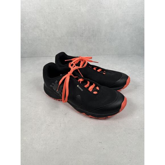 Icebug Shoes Womens 9.5 BUGripPytho 4 Trail Running Black Coral Peach Studded - Picture 1 of 10